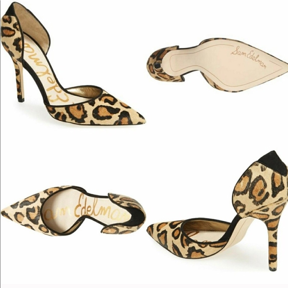 Cheetah high heels